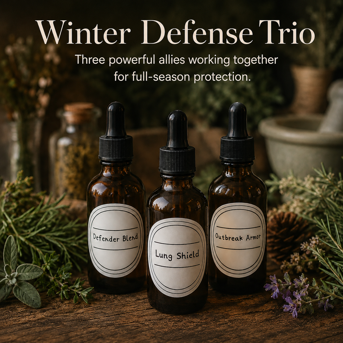 Winter Defense Trio